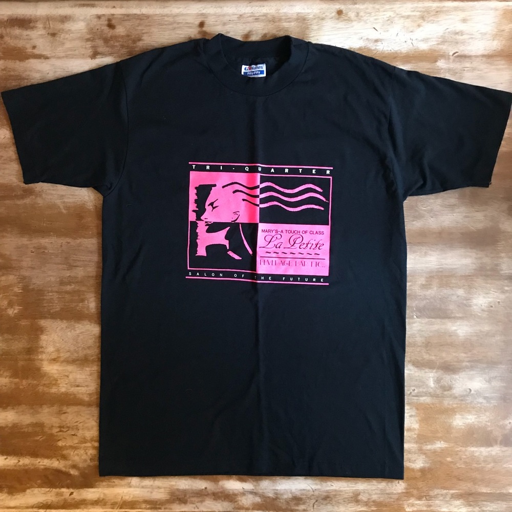 Vintage La Petite “Salon of the future” Shirt L.